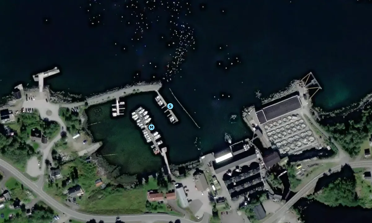 Satelite image of Kjørsvikbugen