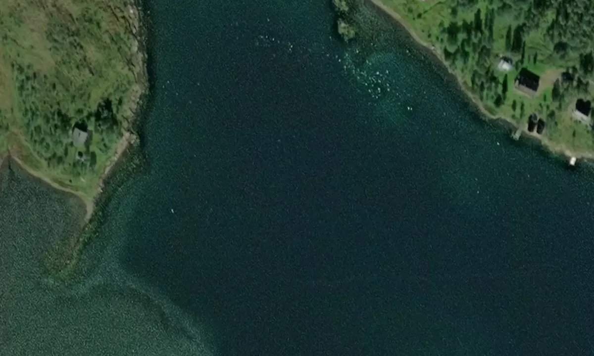 Satelite image of Kjosen