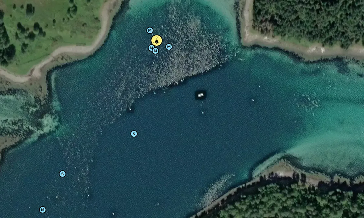 Satelite image of Kjøttakalven