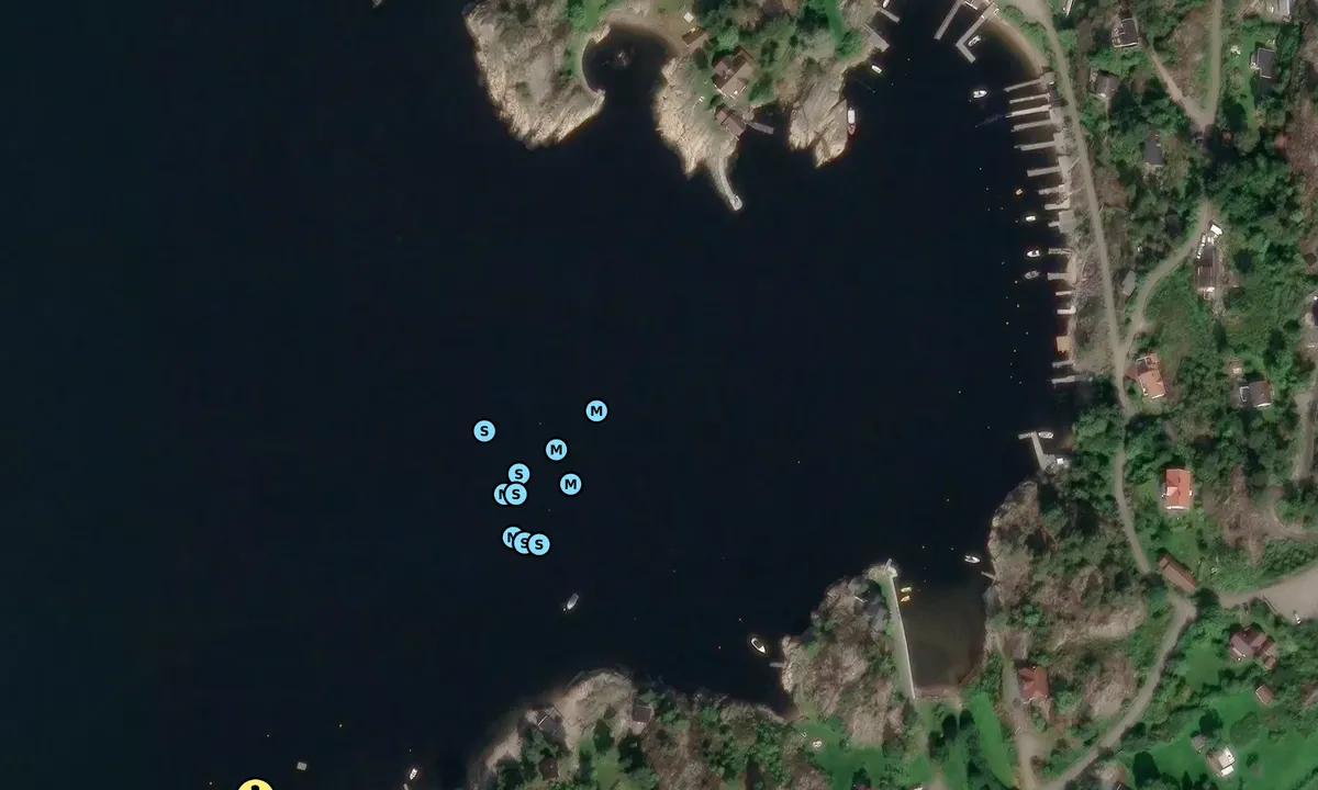 Satelite image of Kjøvangen