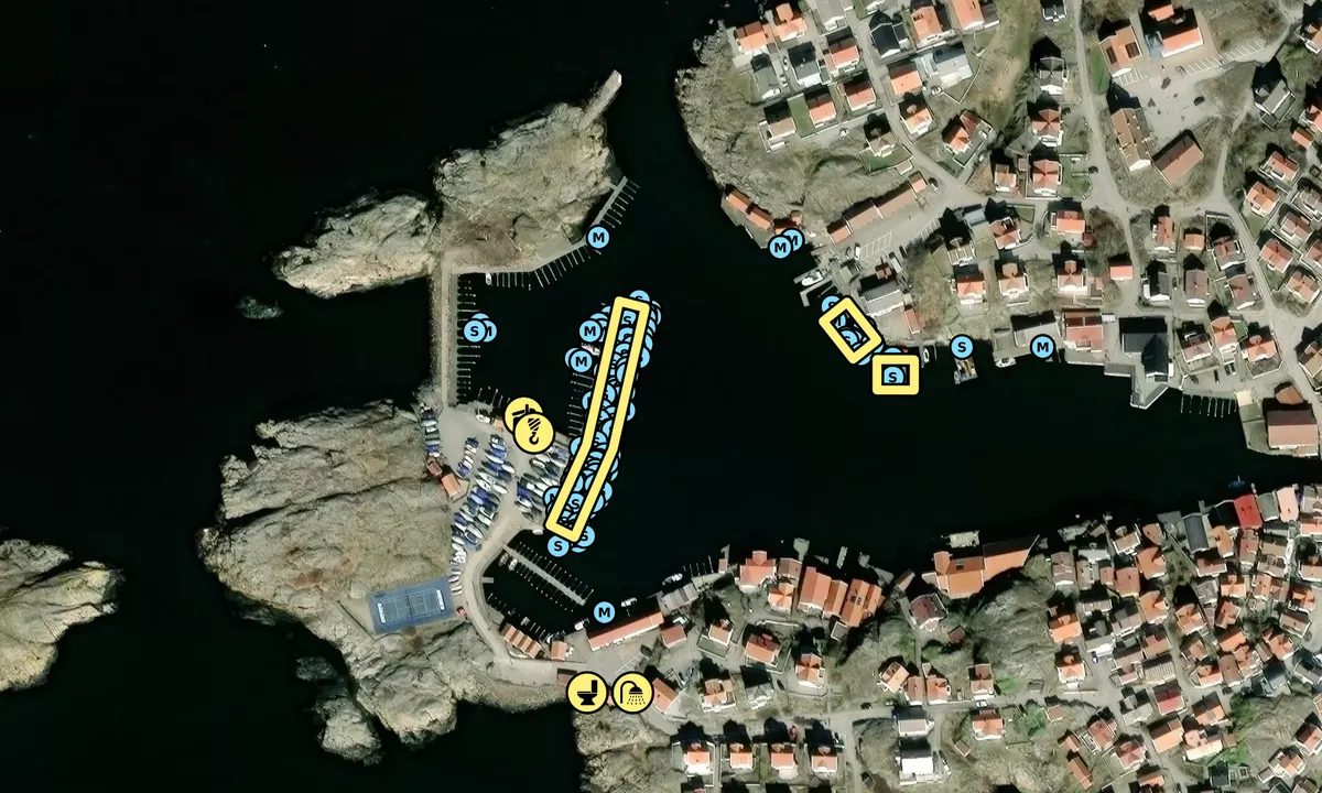 Satelite image of Klädesholmen - Fiskehamnen