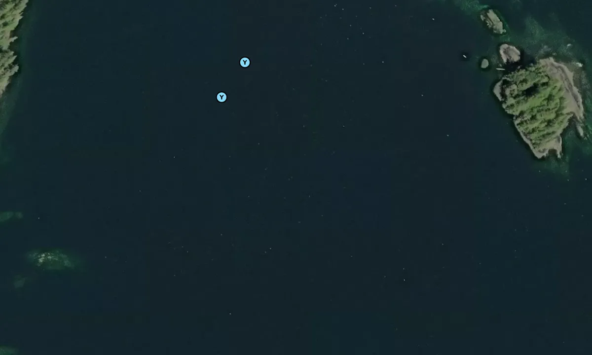 Satelite image of Klakas Inlet