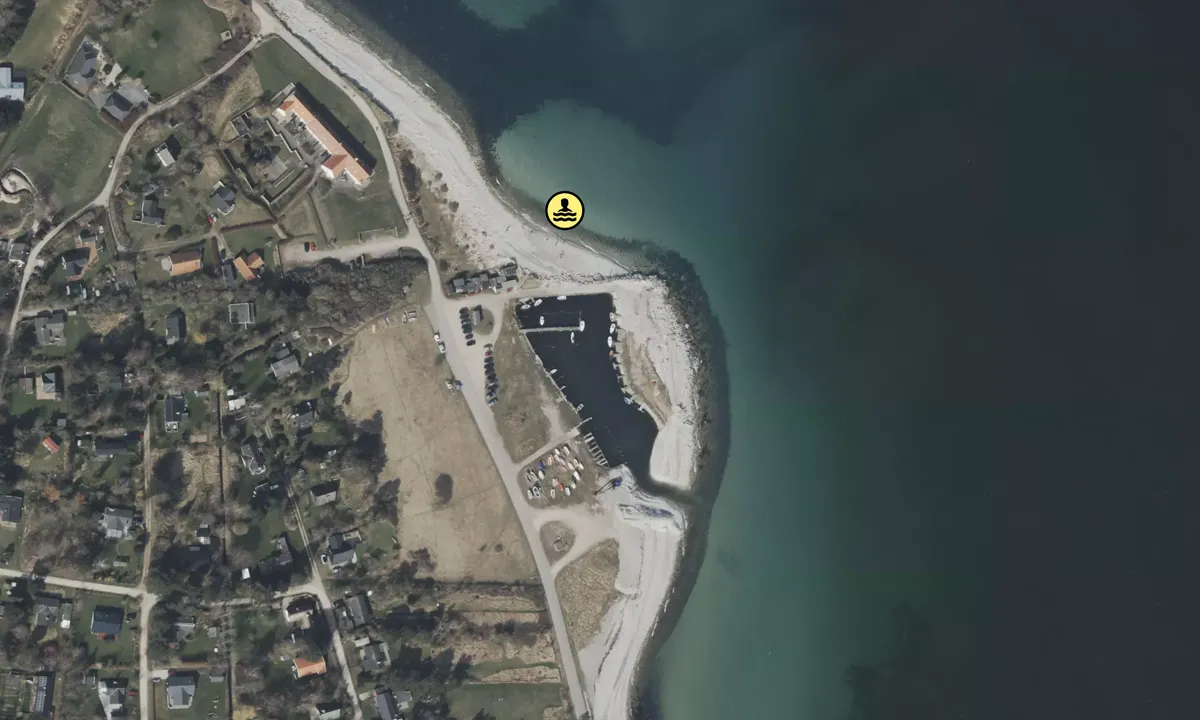 Satelite image of Klint Havn