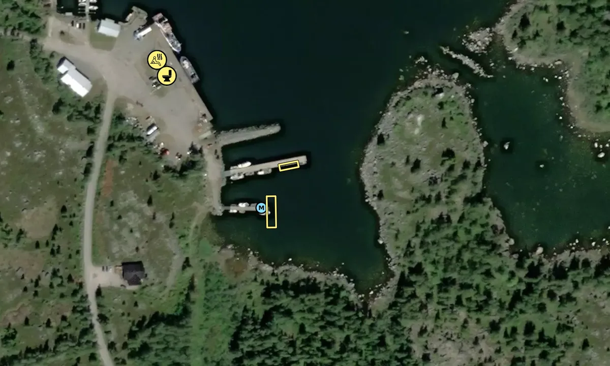 Satelite image of Klobbskat Marina
