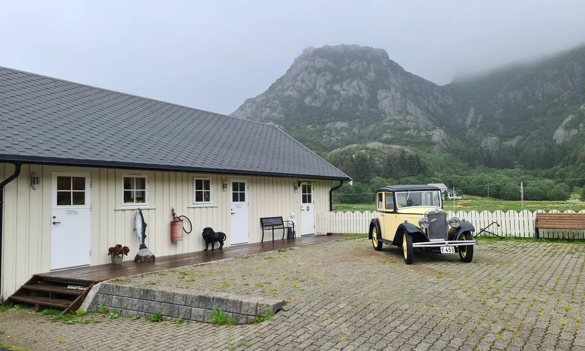 Klokkergården Marina - Rødøy: Servicebygg, dusj, toalett, vaskemaskin (50kr) og tørketrommel