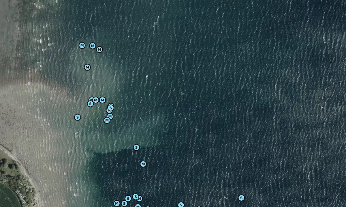 Satelite image of Knebel Vig - Knebel