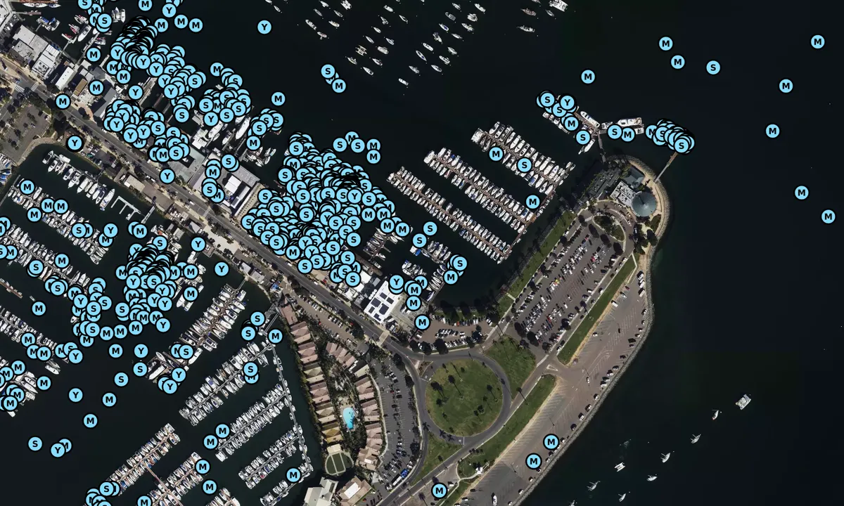 Satelite image of Koehler Kraft Boat Yard