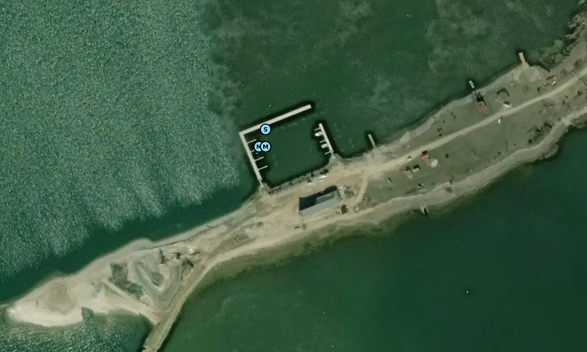 Satelite image of Kõiguste marina