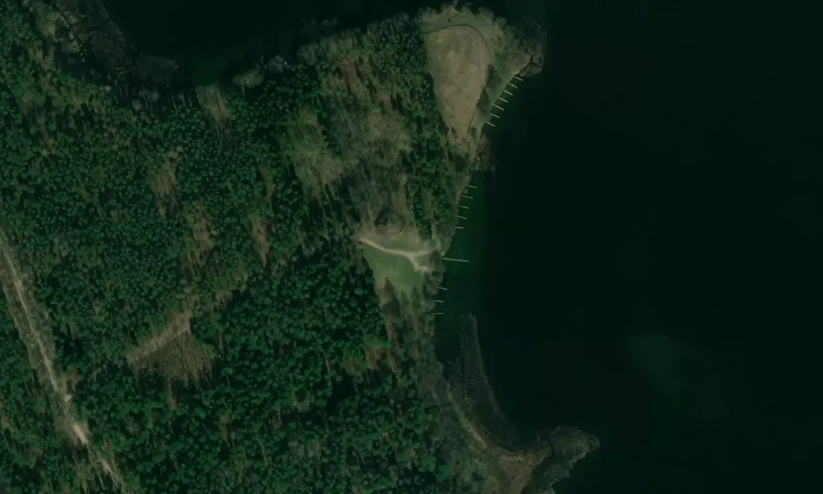 Satelite image of Kokoszka Przystań j.Tałty, Pole Namiotowe