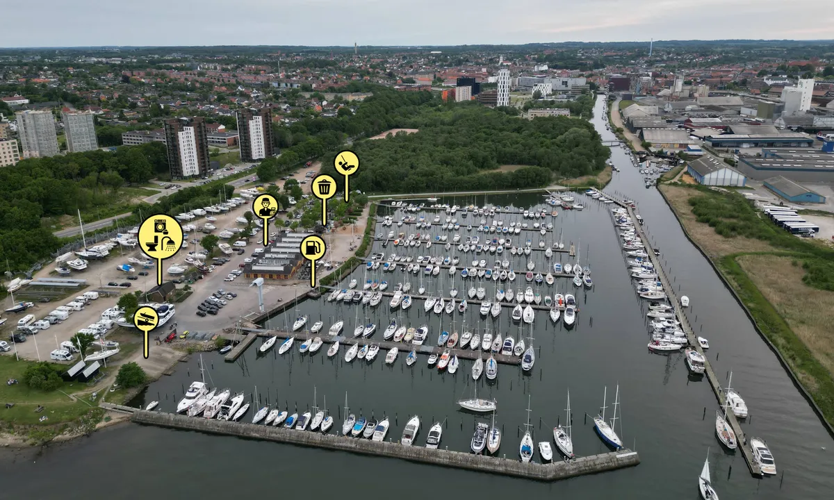 Kolding Lystbådehavn Syd: Photo: Daniel Diemer