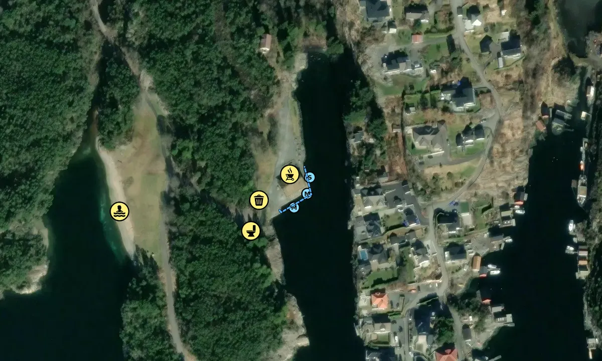 Satelite image of Kollevåg