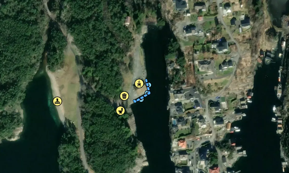 Satelite image of Kollevåg