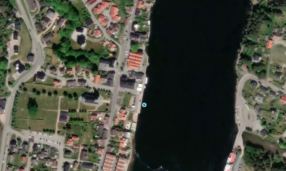 Satelite image of Kommunal gjestebrygge Svelvik sentrum