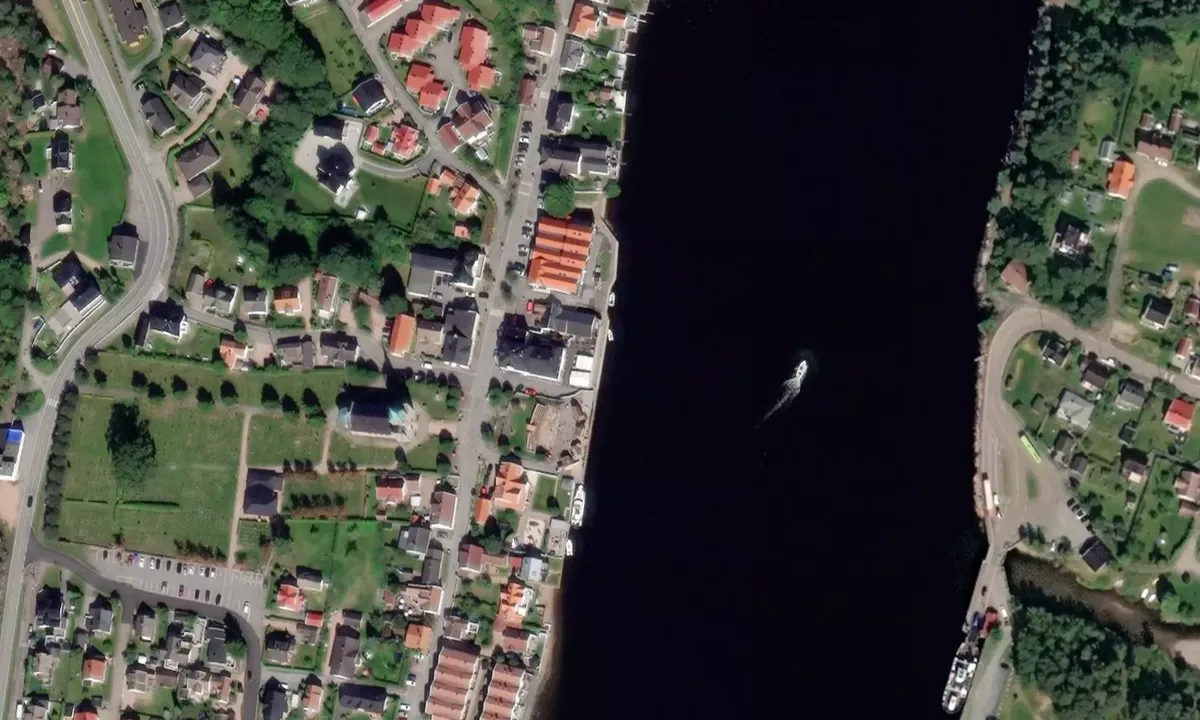 Satelite image of Kommunal gjestebrygge Svelvik sentrum