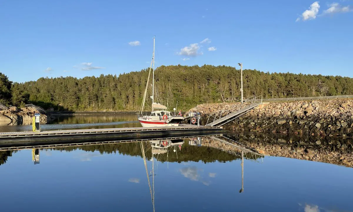 Kongensvoll Marina: Gjestebrygge.