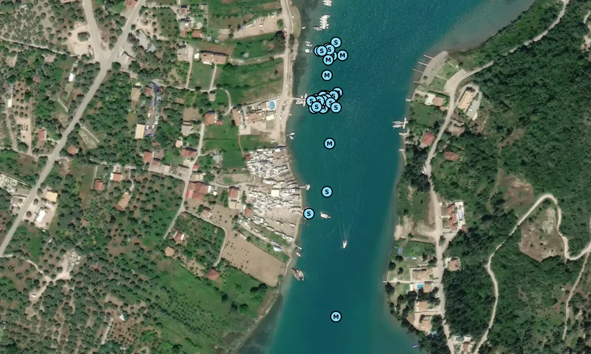 Satelite image of Konidaris Boatyard