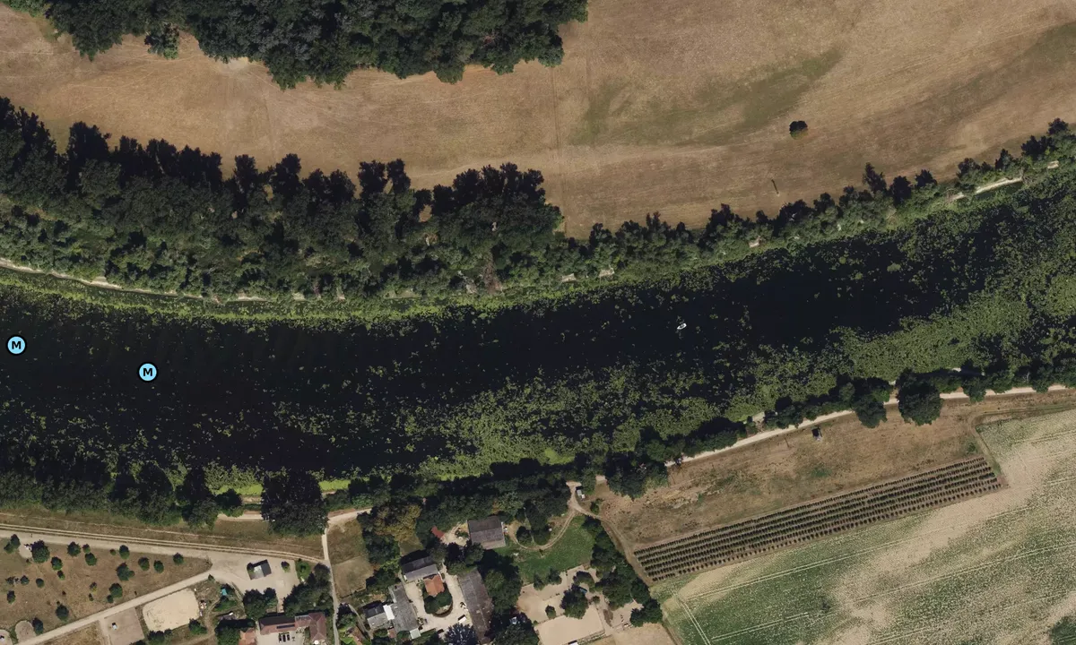 Satelite image of Königsklinger Aue