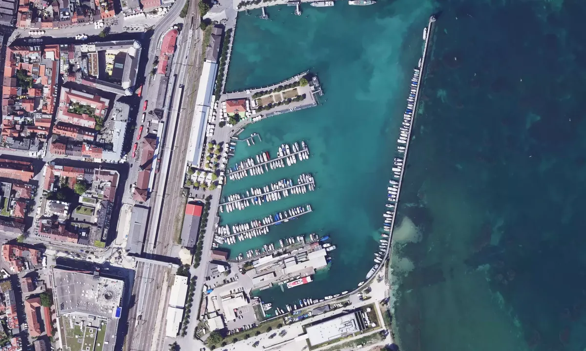 Satelite image of Konstanz
