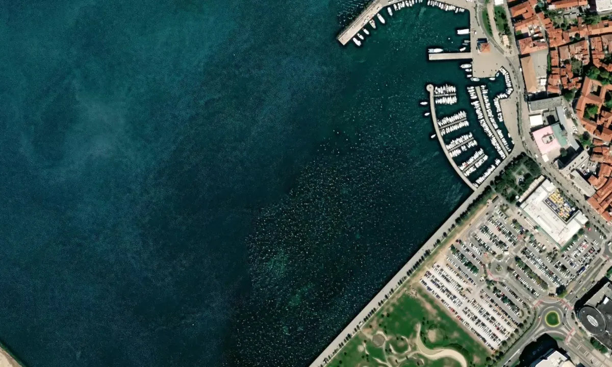 Flyfoto av Koper