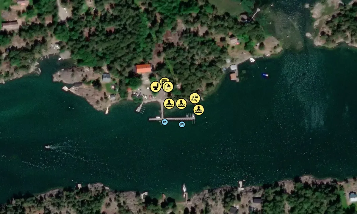 Satelite image of Korpo Rumarstrand