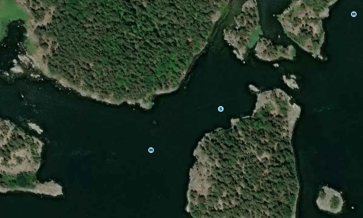 Flyfoto av Korsö - Långholmen - Norrköping