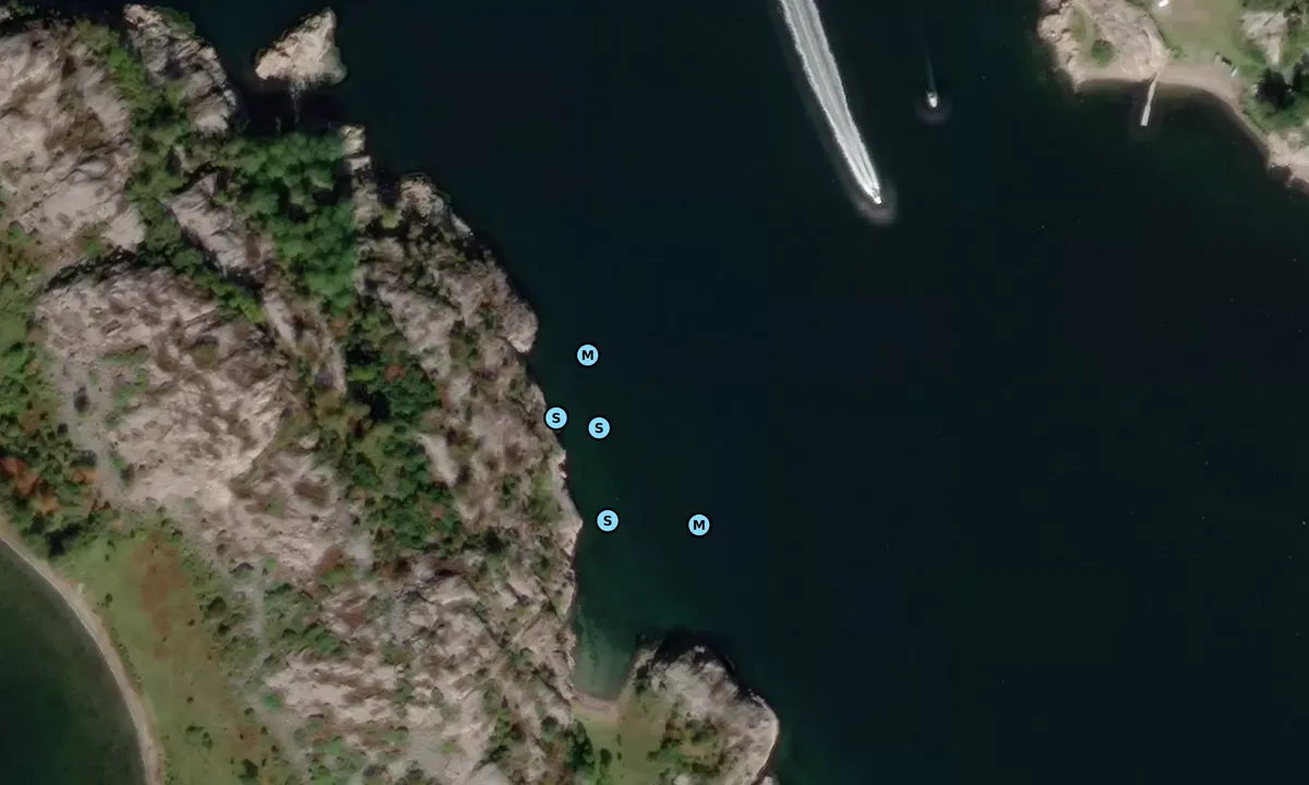 Satelite image of Korsön - Fjällbacka