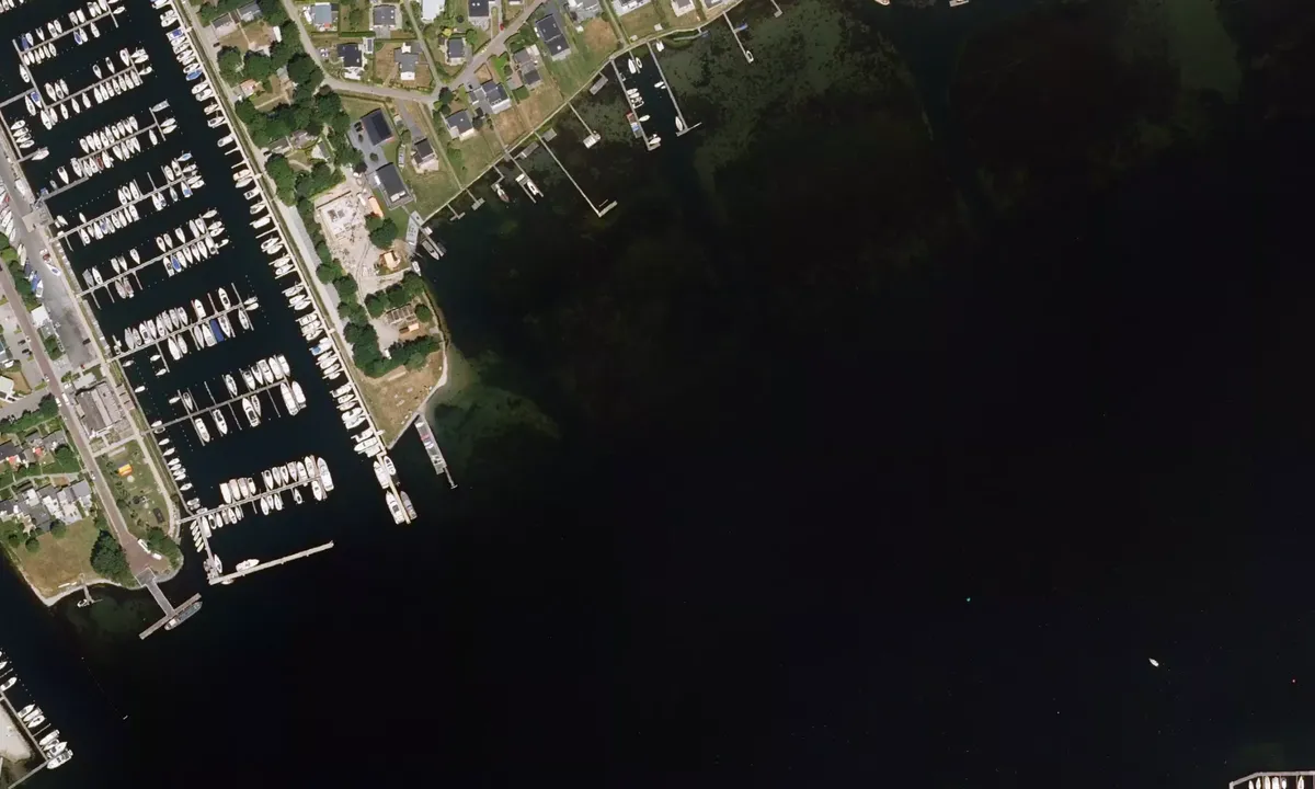 Flyfoto av Kortgene
