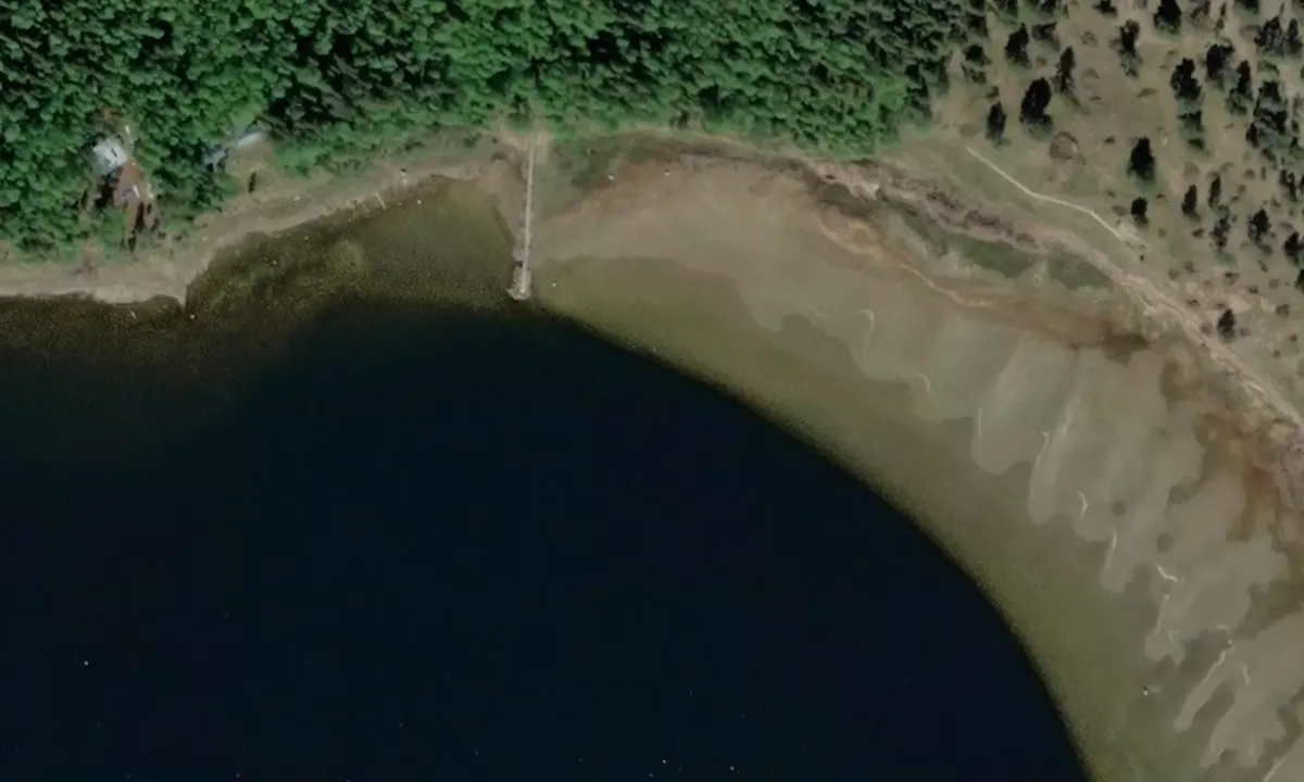 Satelite image of Koskärsviken-vargön