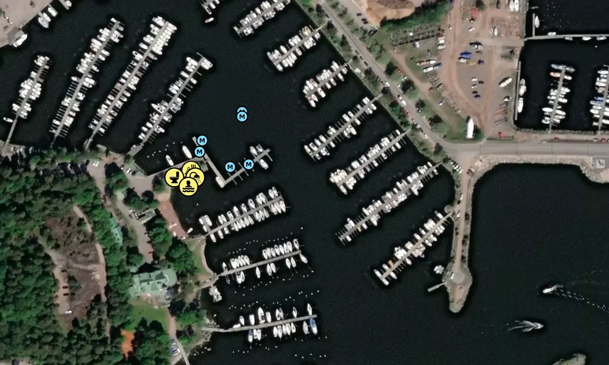 Satelite image of Kotka Guest Harbour