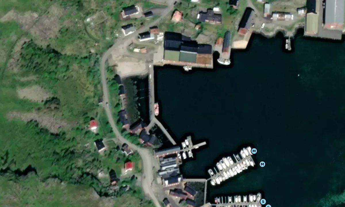 Satelite image of Kræmmarvika Marina