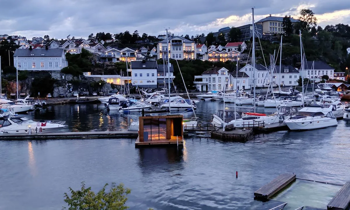 Kragerø Gjestehavn: Fra Gunnarsholmen