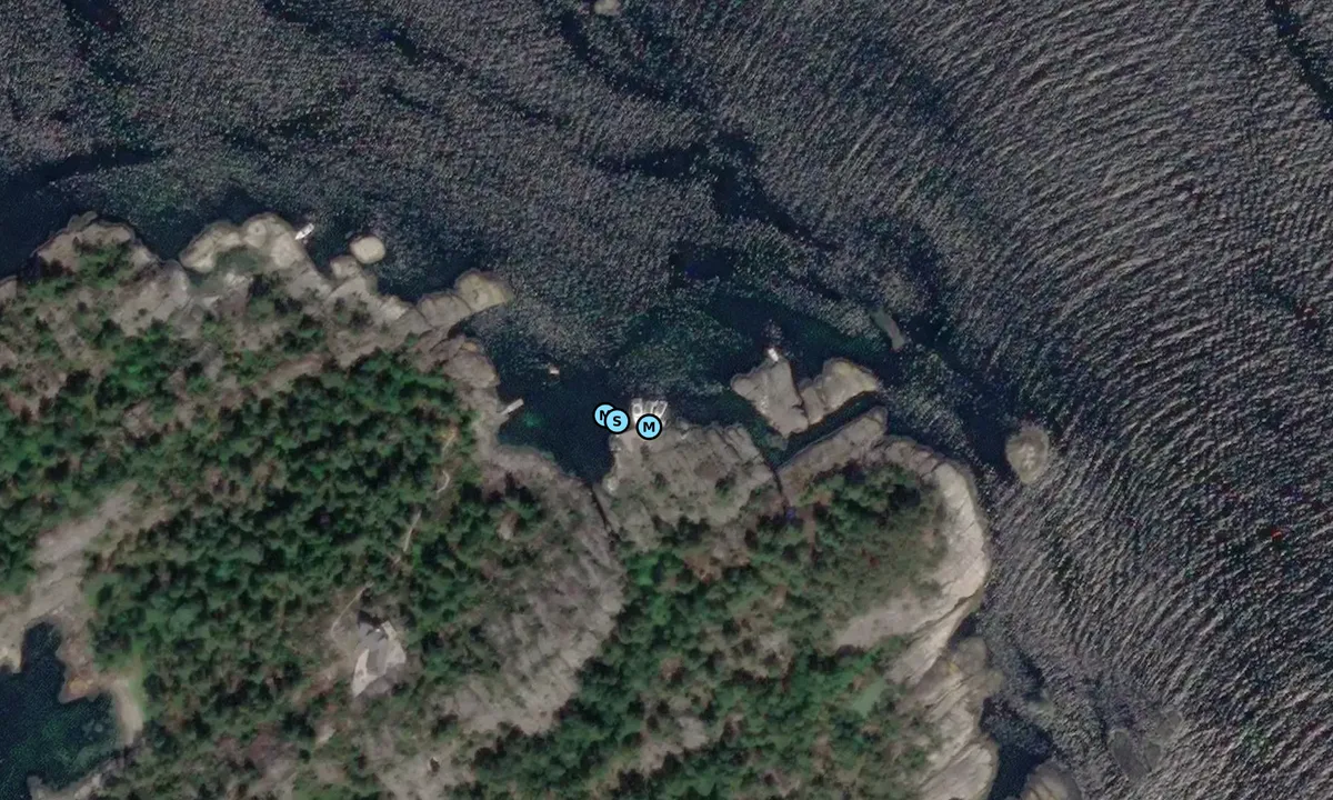 Satelite image of Kråka