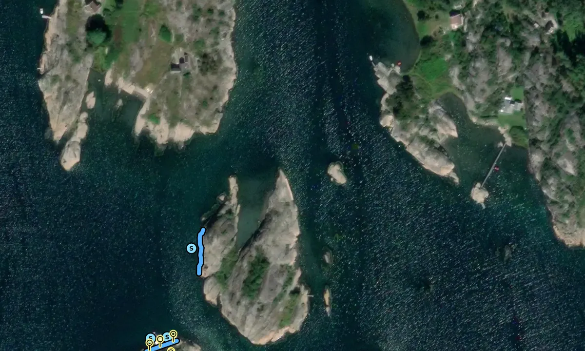 Satelite image of Kråkholmen nord