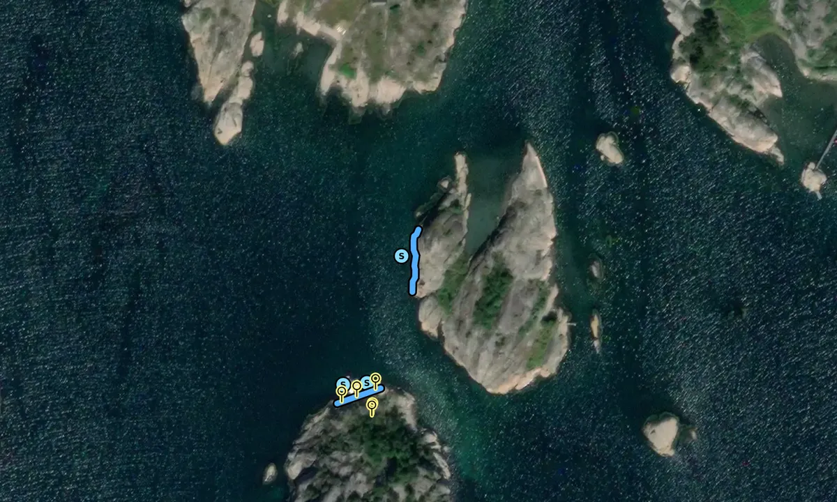 Satelite image of Kråkholmen vest 