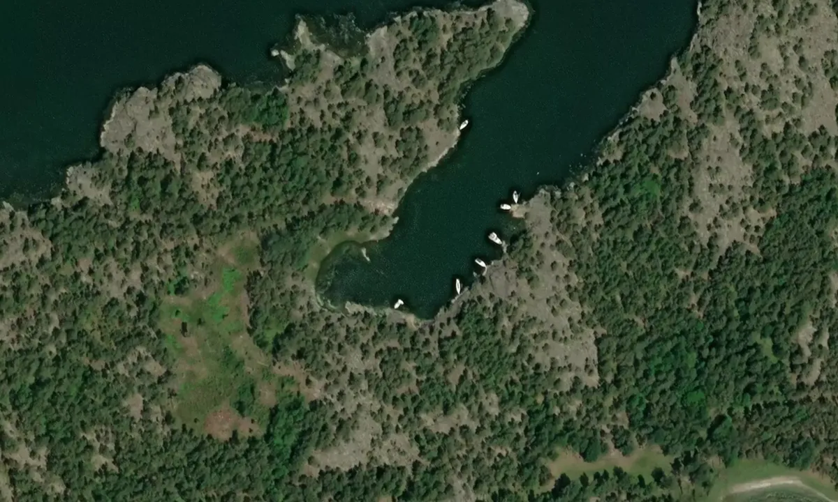 Flyfoto av Kråkmarö