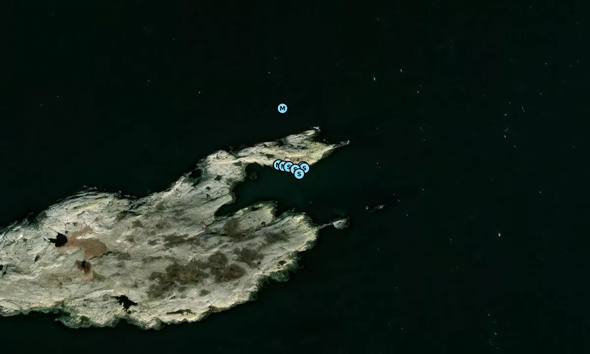 Satelite image of Kråkorna - Marstrand