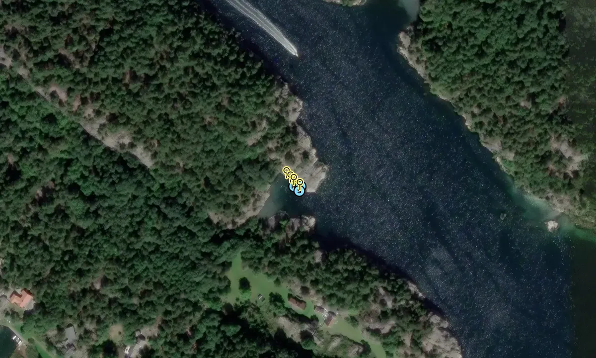 Satelite image of Kraksøya