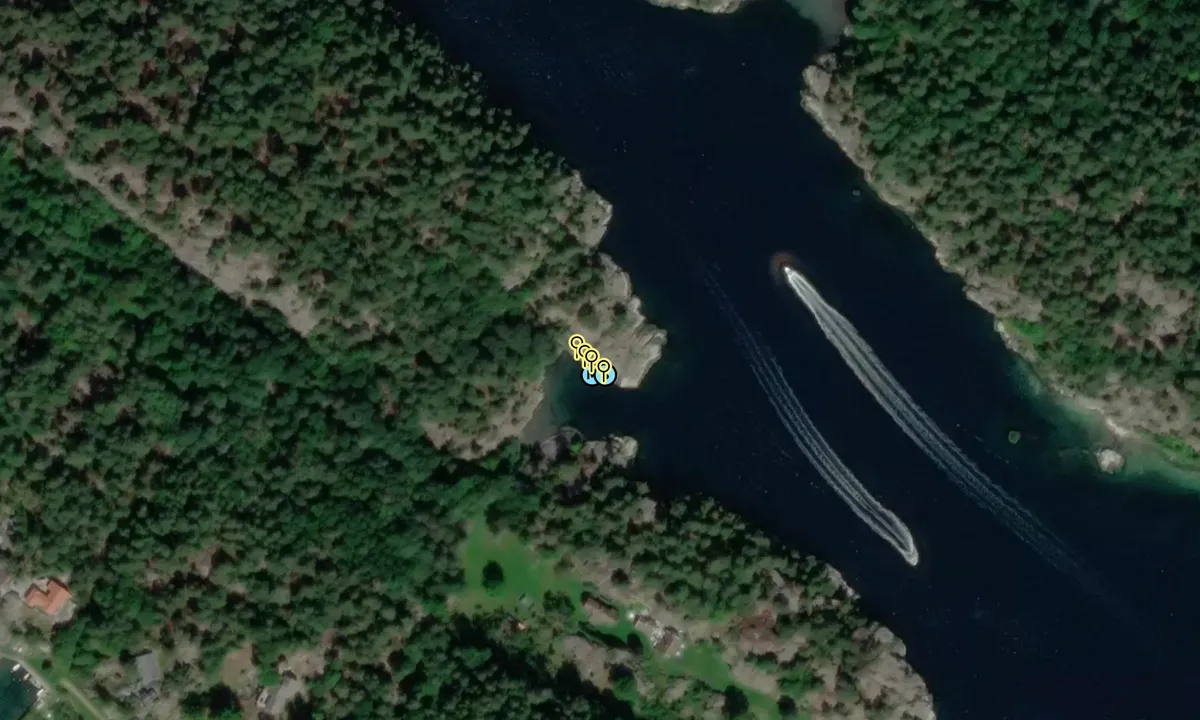 Satelite image of Kraksøya