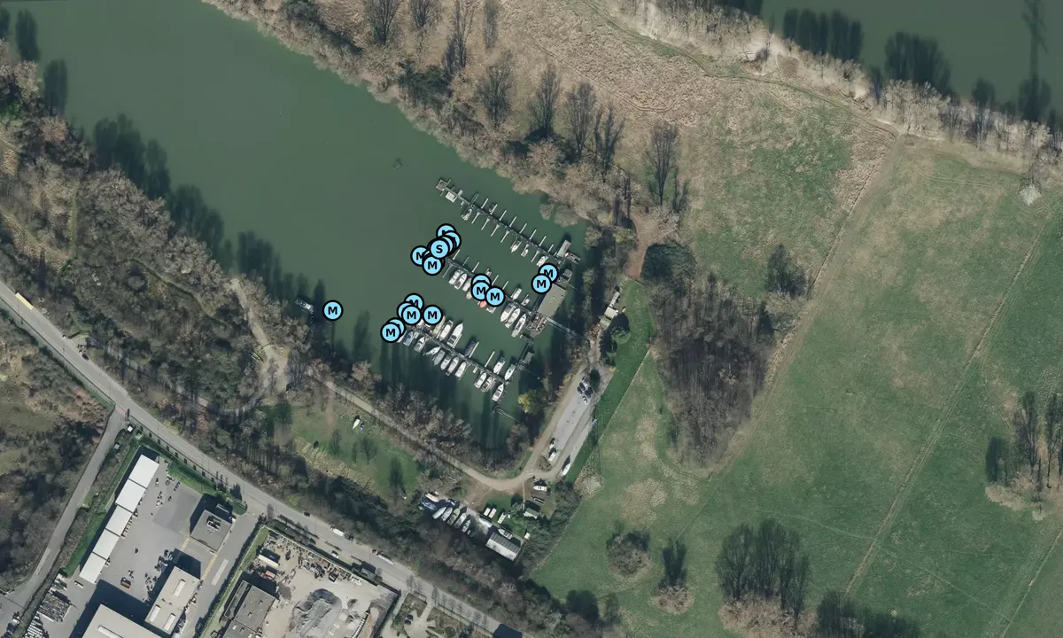 Satelite image of Krefelder Yachtclub CYC