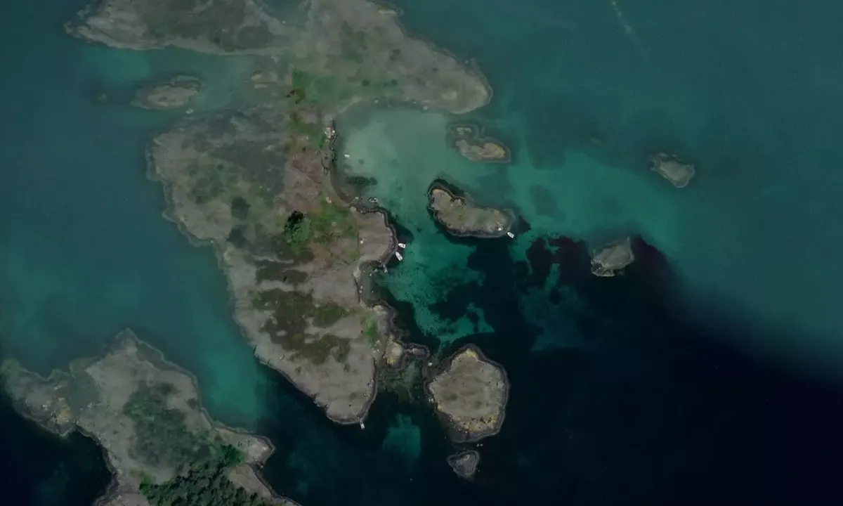 Satelite image of Krogholmen