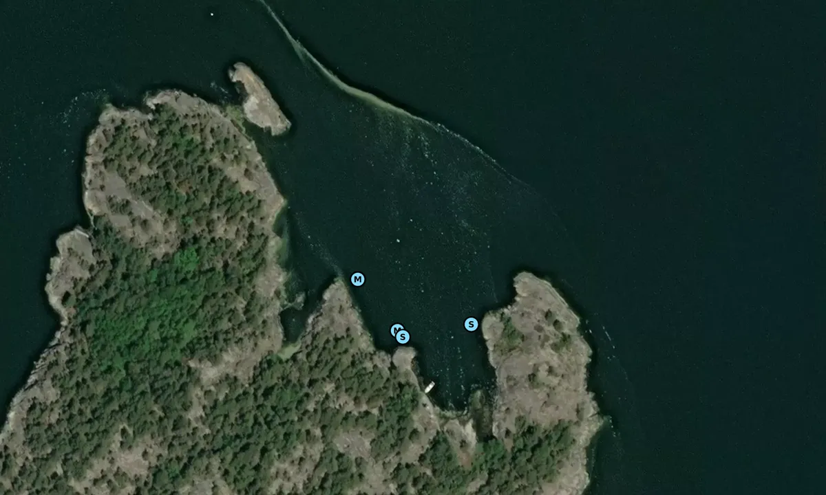 Satelite image of Krokhalsskär