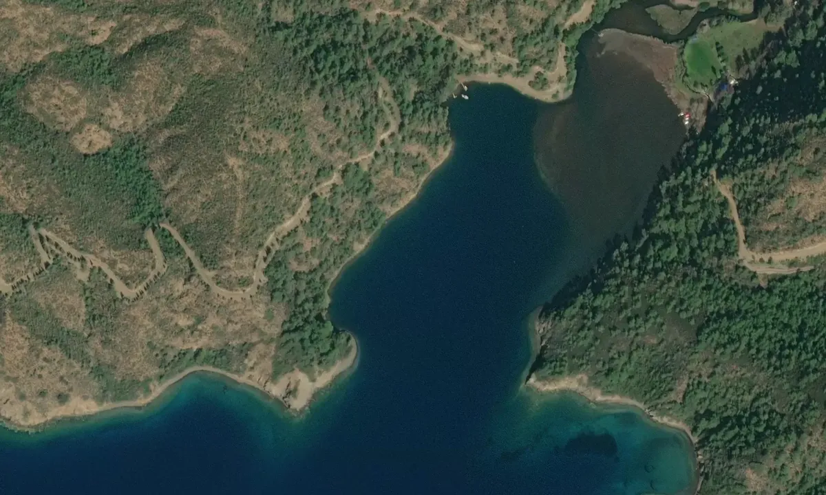 Satelite image of Kufre Cove
