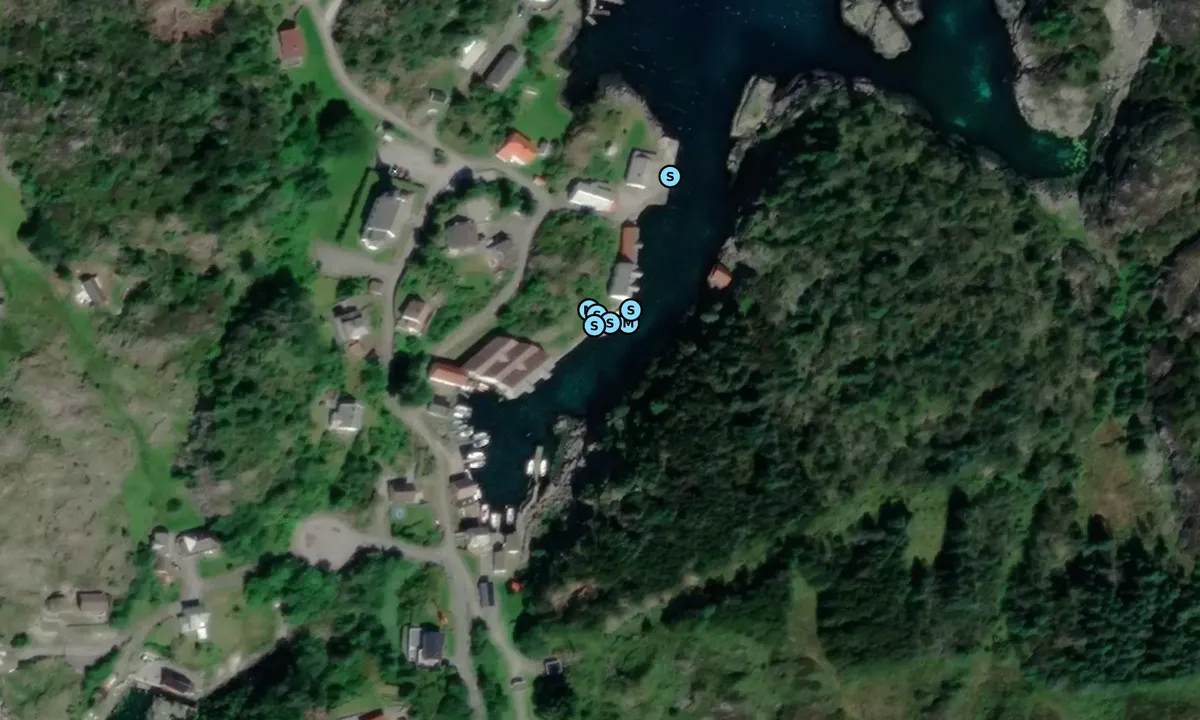 Satelite image of Kvalvåg
