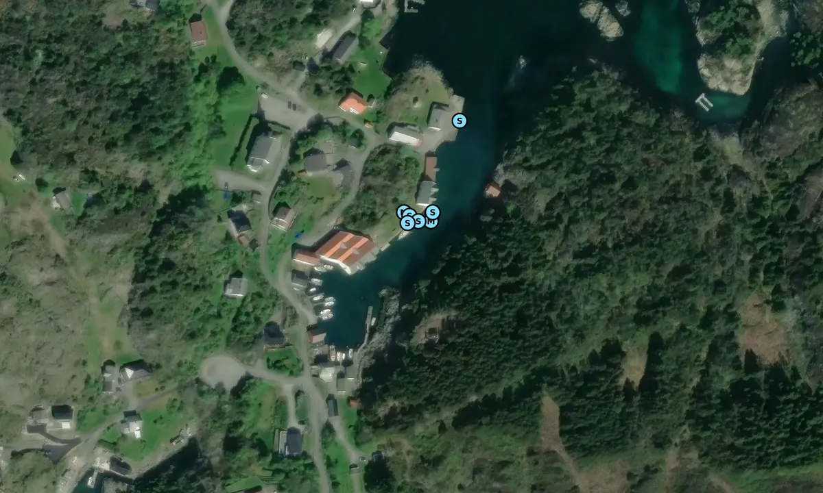 Satelite image of Kvalvåg