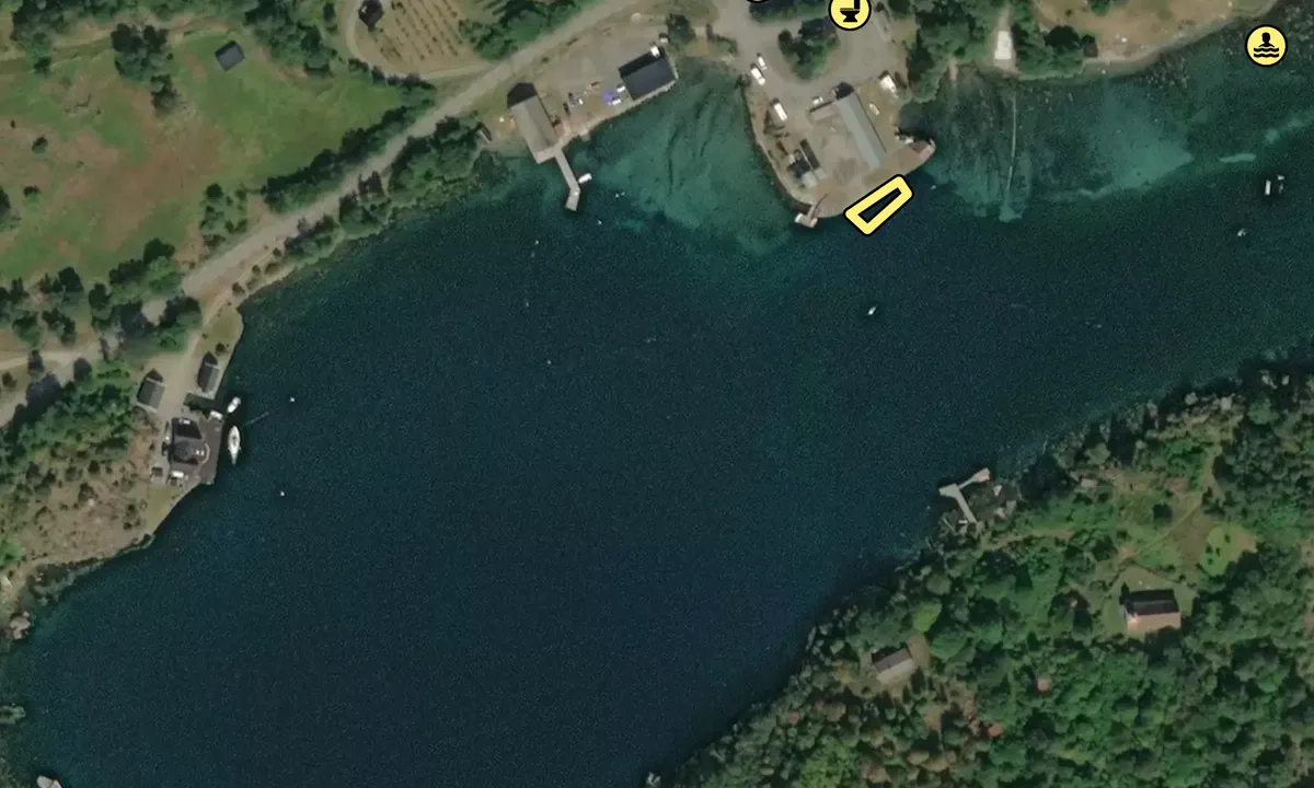 Satelite image of Kvamsøya