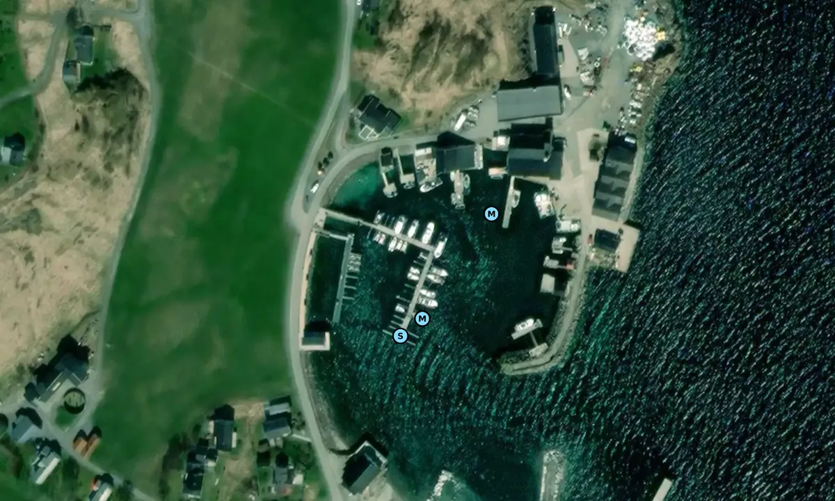 Satelite image of Kvarøy Marina