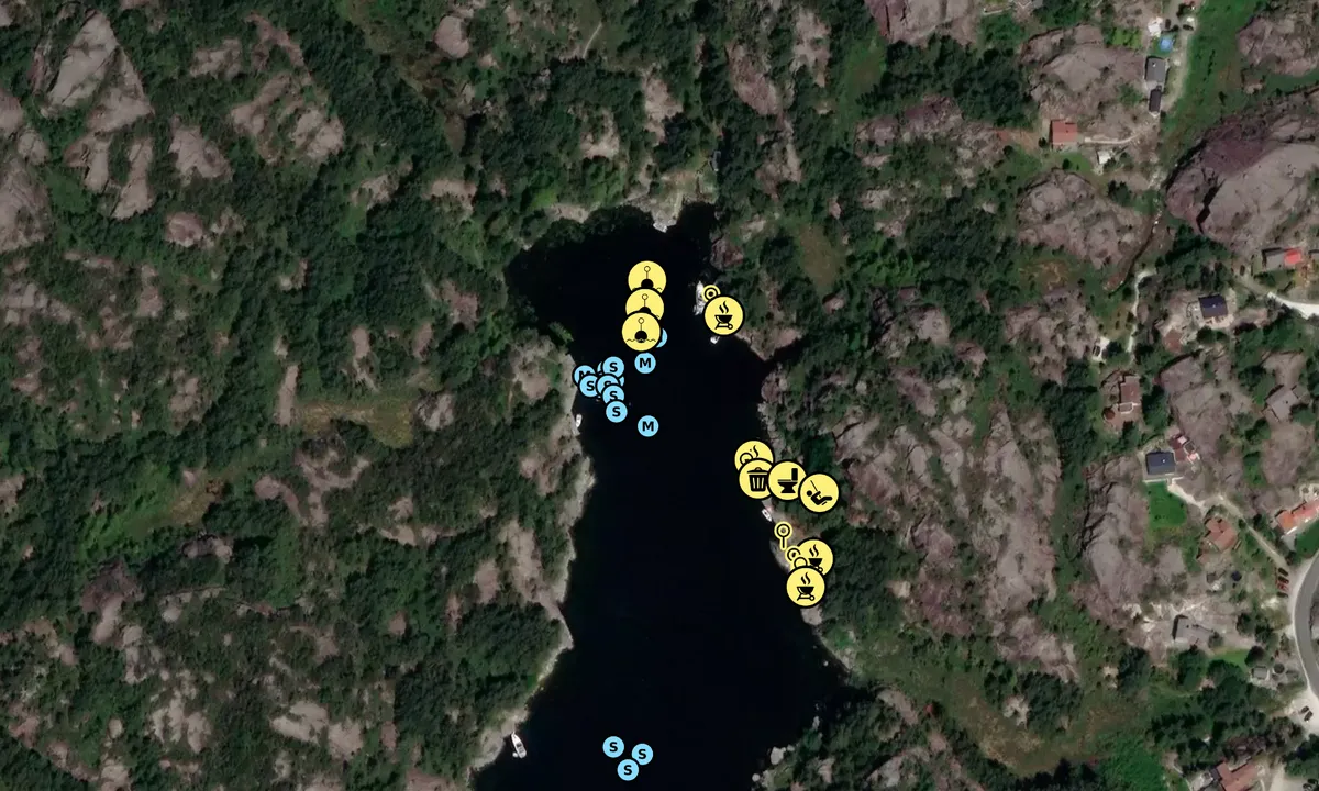 Satelite image of Kvernavågen - Skadbergsvågen