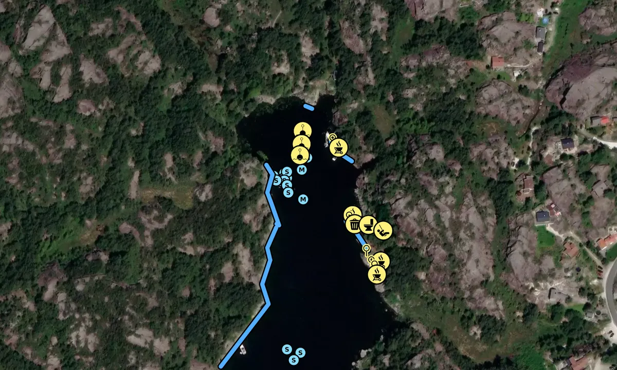 Satelite image of Kvernavågen - Skadbergsvågen