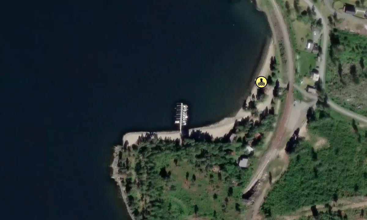 Satelite image of Kvitsandvika