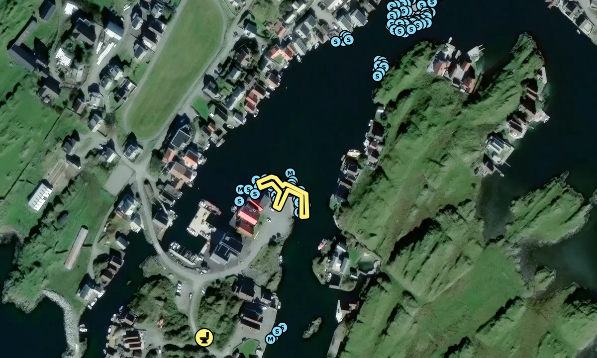 Satelite image of Kvitsøy - Grøningen